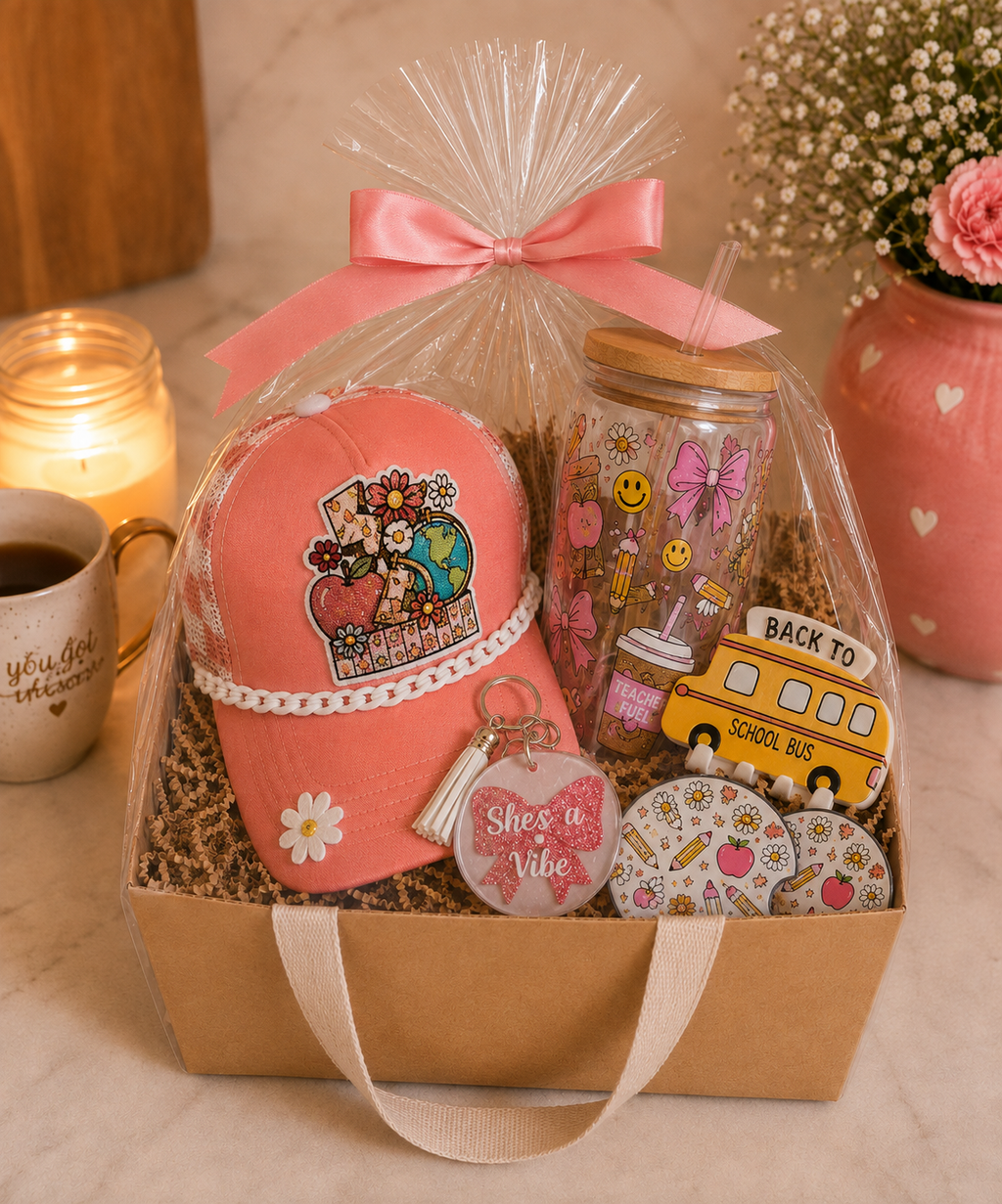 Back to School Boujee Basket - full basket view